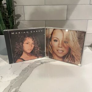 Mariah Carey LPs Self Titled & Charmbracelet 2xCD Y2K 90s Top Hits Works Great
